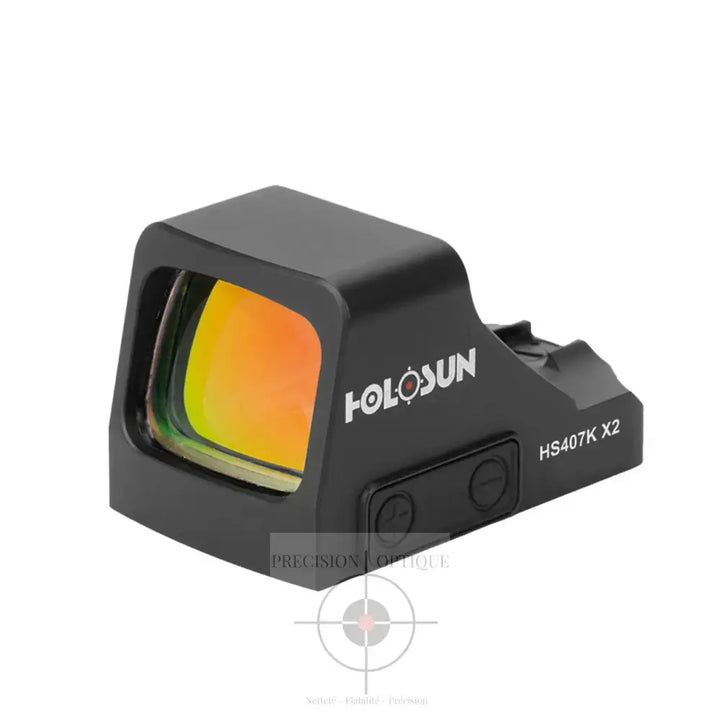 Point Rouge Holosun Hs407K-X2 - Mini Précision Et Fiabilité Renforcées Rouge