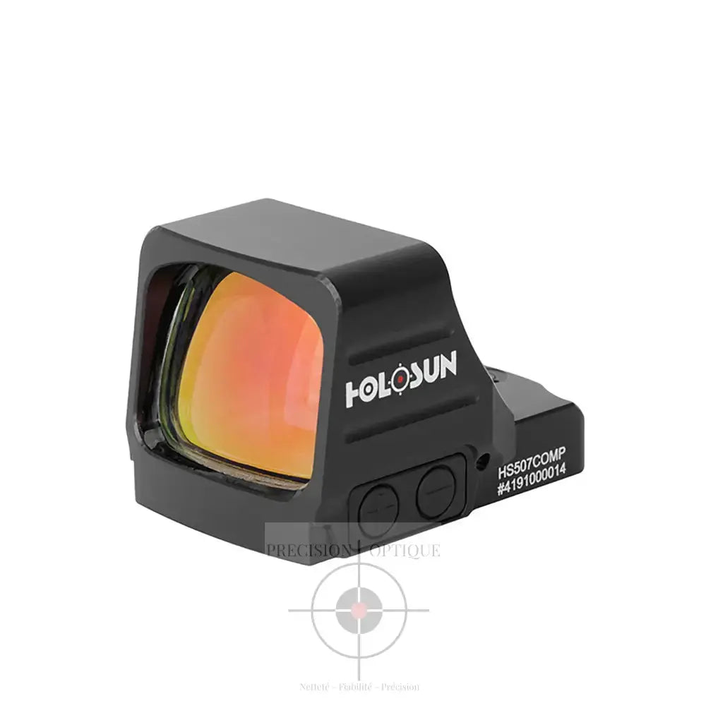 Point Rouge Holosun Hs507Comp: Viseur Reflex Compact Avec Réticule Polyvalent Rouge