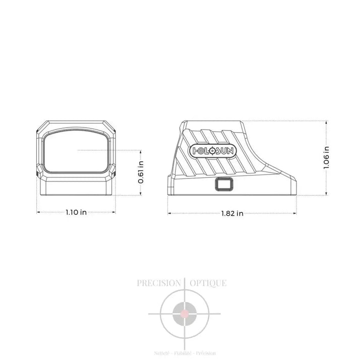 Point Rouge Holosun Scs-320-Gr