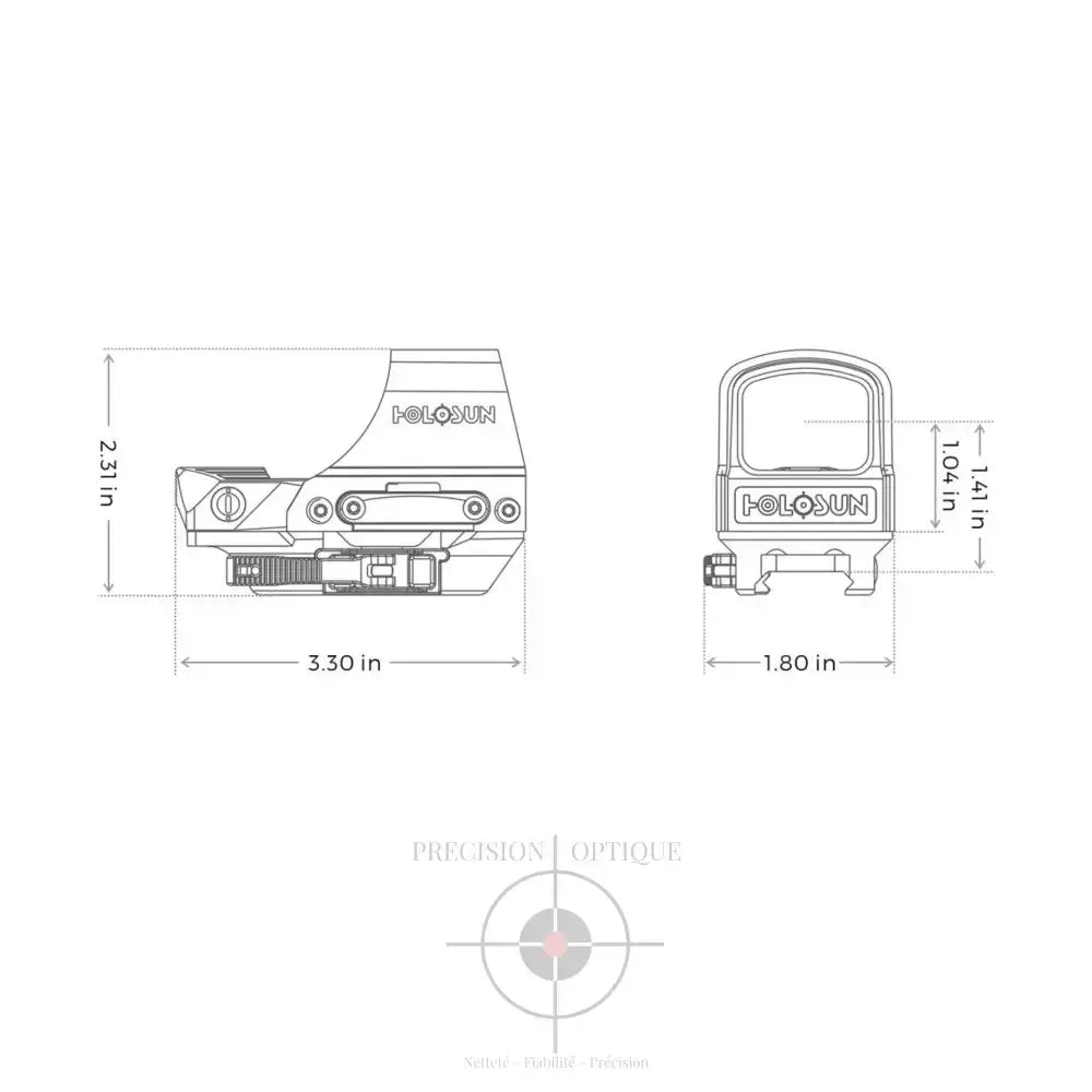 Point Rouger Holosun Hs510C Rouge